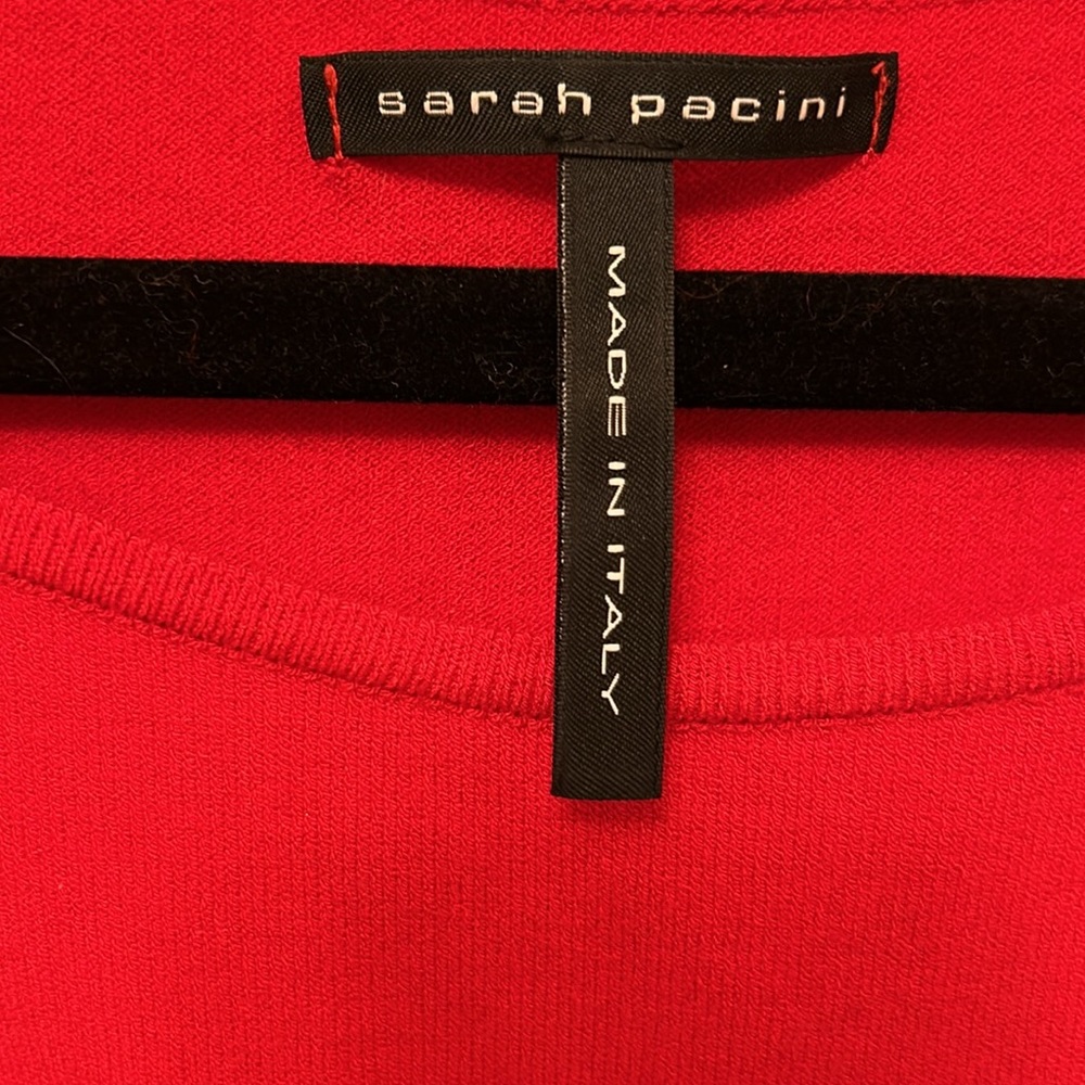 Sarah Pacini Red Tunic